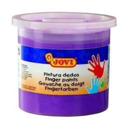 PINTURA DEDOS JOVI VIOLETA 125 ML C/5U