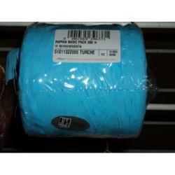 CINTA RAFIA  4MM 200YD AZUL CYAN