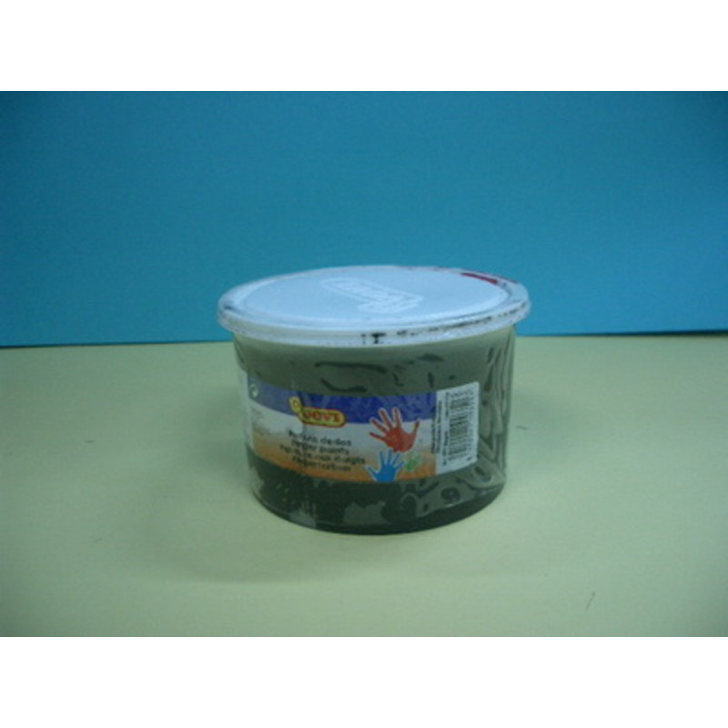 PINTURA DEDOS JOVI NEGRO 500 ML