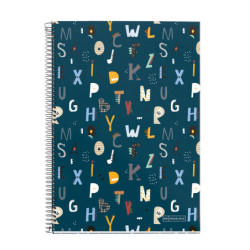 CUAD.ESC.Fº 80 CL.C/MARG ABC MIQUELRIUS23 MR45214