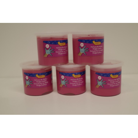 PINTURA DEDOS JOVI MAGENTA 125 ML C/5U