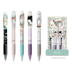 BOLIGRAFO INOXCROM LADY DESIDIA SURTIDO UNIDAD 701382 (18)