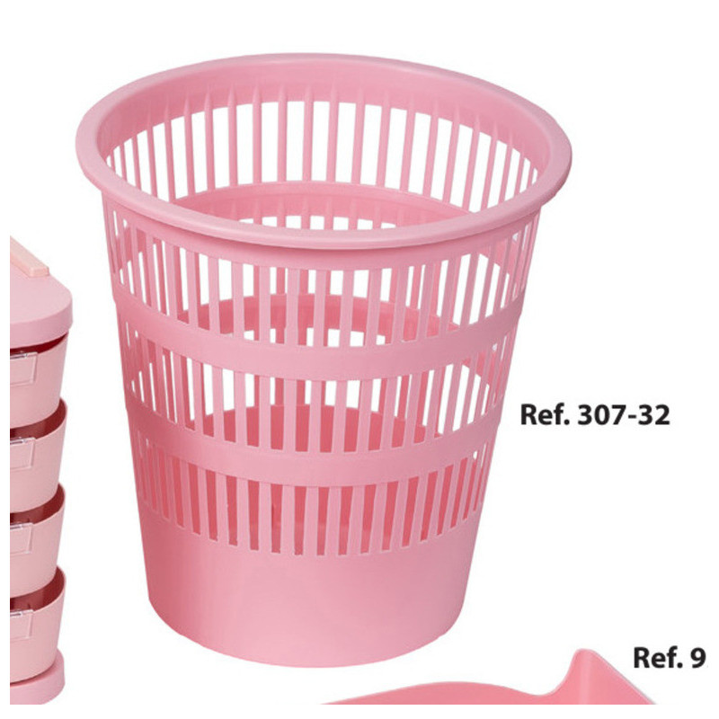 PAPELERA FAIBO ROSA PASTEL 307-32
