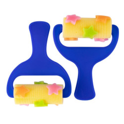 RODILLOS DE ESPONJA CON FORMAS - 2u. APLI