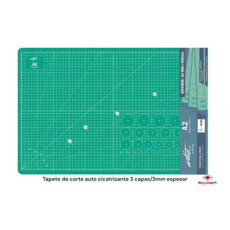 TAPETE DE CORTE VADE  ARTIST A2 3MM ALEX BOG AB-1362