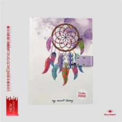 DIARIO CON CLAVE CATCH DREAMS ALEX BOG JC-1011