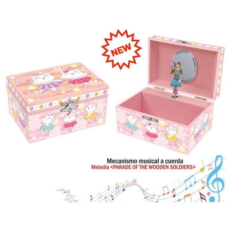 JOYERO ALEX BOG MUSICAL GATOS BAILARINES JK-5225