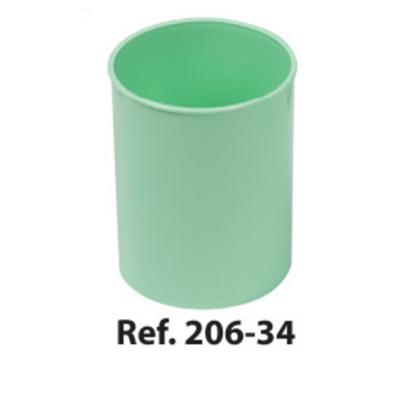 CUBILETE PLASTICO OPACO FAIBO VERDE PASTEL 206-34