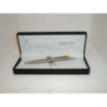 BOLIGRAFO INOXCROM PURE ACERO METAL ORO