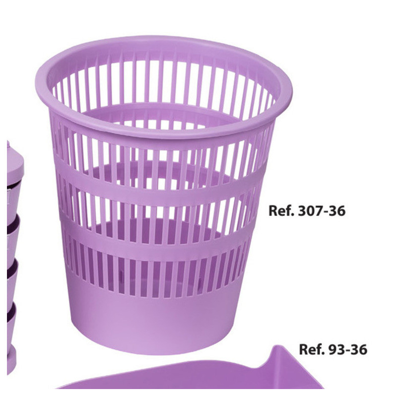 PAPELERA FAIBO VIOLETA PASTEL 307-36