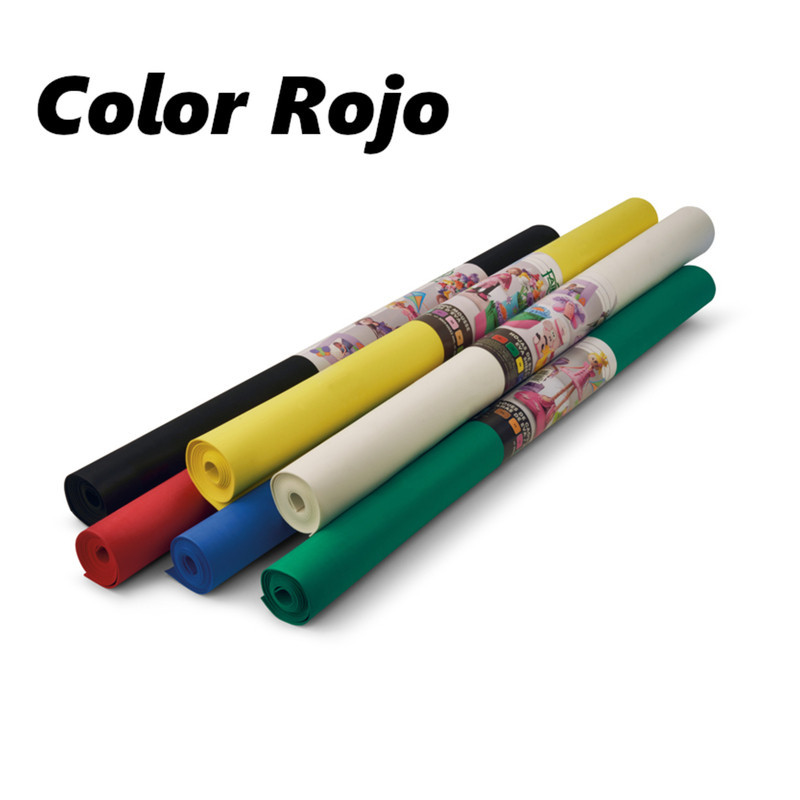 LAMINA EVA 2MM COLOR ROJO 200*100CM UNIDAD FAIBO REF 659-03