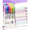 BLISTER 6 ROTULADORES CREATIVE CENEFA ROLLER ALEX BOG AB-0206