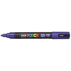 MARCADOR UNI-BALL POSCA PC-5M PUNTA REDONDA 1,8-2,5MM AZUL PRUSIA -10- 262568000
