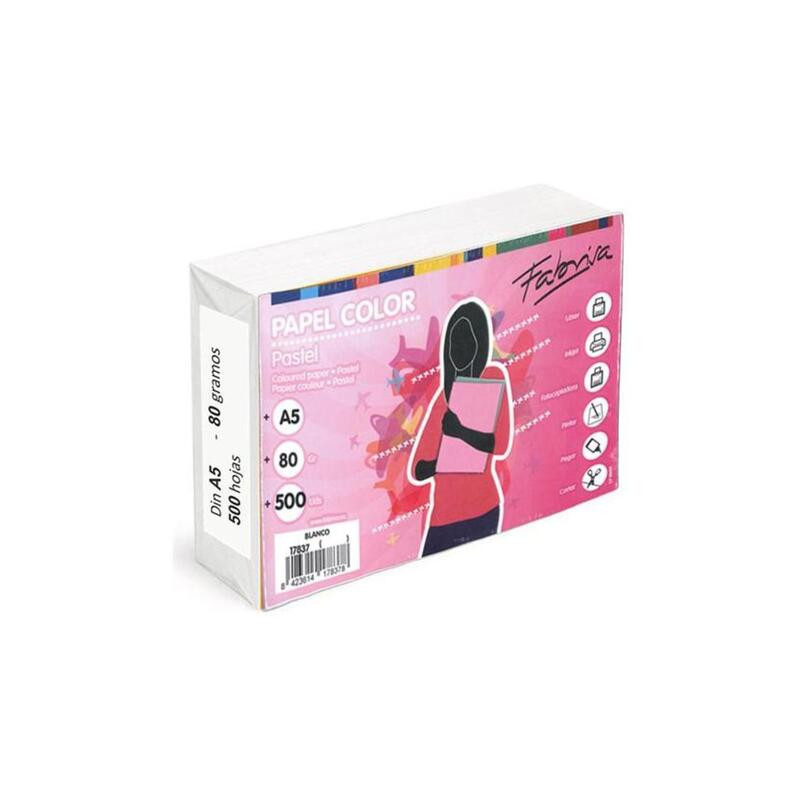 PAQUETE REPRO A-5 80G FABRISA PAPEL EXTRA LISO 500H 17837