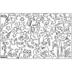 MURAL MESA PARA PINTAR 137X106 CM.