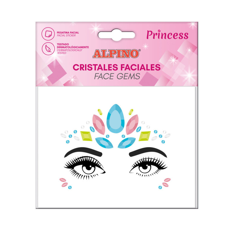SET CRISTALES FACIALES PRINCESS ALPINO DL000630 BLISTER