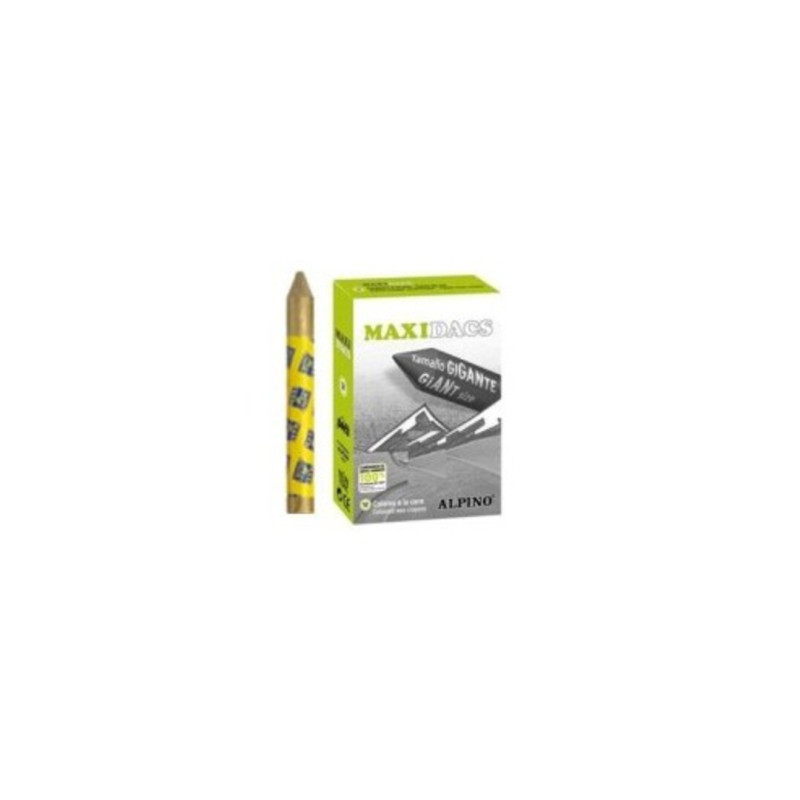 CERAS MAXI DACS ALPINO 12 UNIDADES GRANEL METAL ORO DX060138