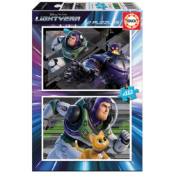 2 PUZZLES DE 48 PIEZAS LIGHTYEAR SAFTA23 ENERO 19315