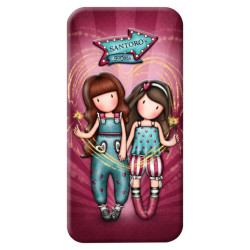 CARPETA CARTON FORRADO TAMAÑO A4 32 CM. 4 ANILLAS 35MM SENFORT BMX AZUL