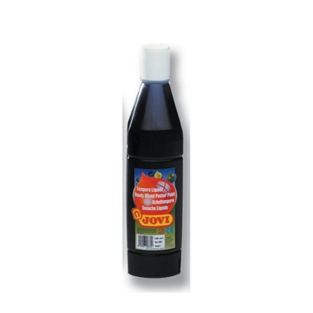 TEMPERA JOVI LIQUIDA  500ML NEGRA