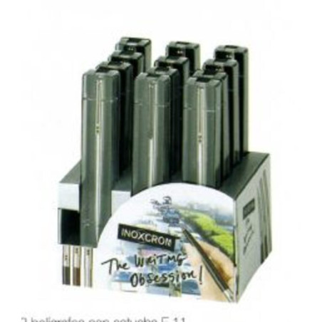 BOLIGRAFO INOXCROM 77 CROMADO ESTUCHE E11