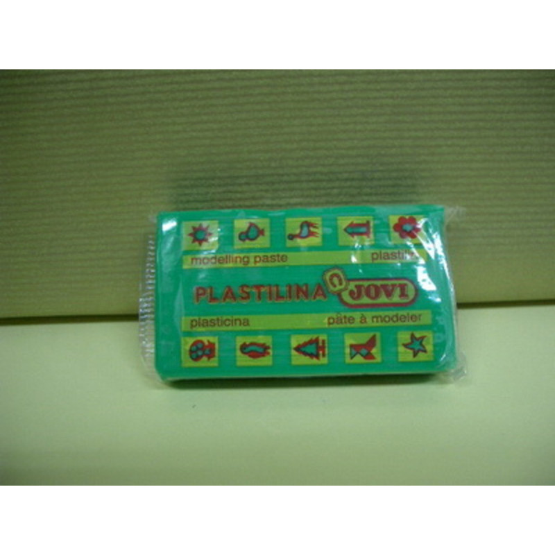 PLASTILINA JOVI 70/10 PEQUEÑA VERDE CLARO UNIDAD