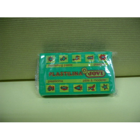 PLASTILINA JOVI 70/10 PEQUEÑA VERDE CLARO UNIDAD