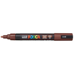 MARCADOR UNI-BALL POSCA PC-5M PUNTA REDONDA 1,8-2,5MM CACAO -84- 262576000