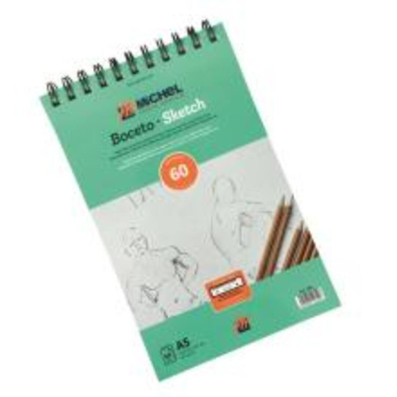 BLOC DIBUJO A-4 MCH BOCETO-SKETCH 90G 100H 1929 UNIDAD