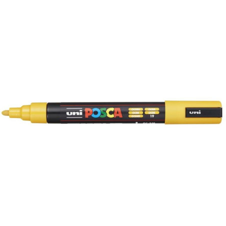 MARCADOR UNI-BALL POSCA PC-5M PUNTA REDONDA 1,8-2,5MM OCRE -19-