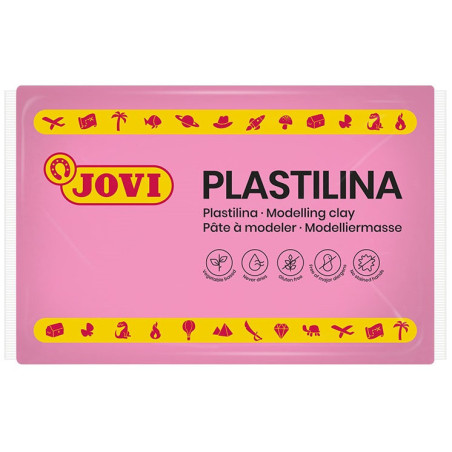 PLASTILINA CJ.15u. 350G ROSA JOVI 7207