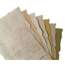 PAPEL MCH PERGAMINO GRIS VIEJO A-4 160G  PTE 25H 2615