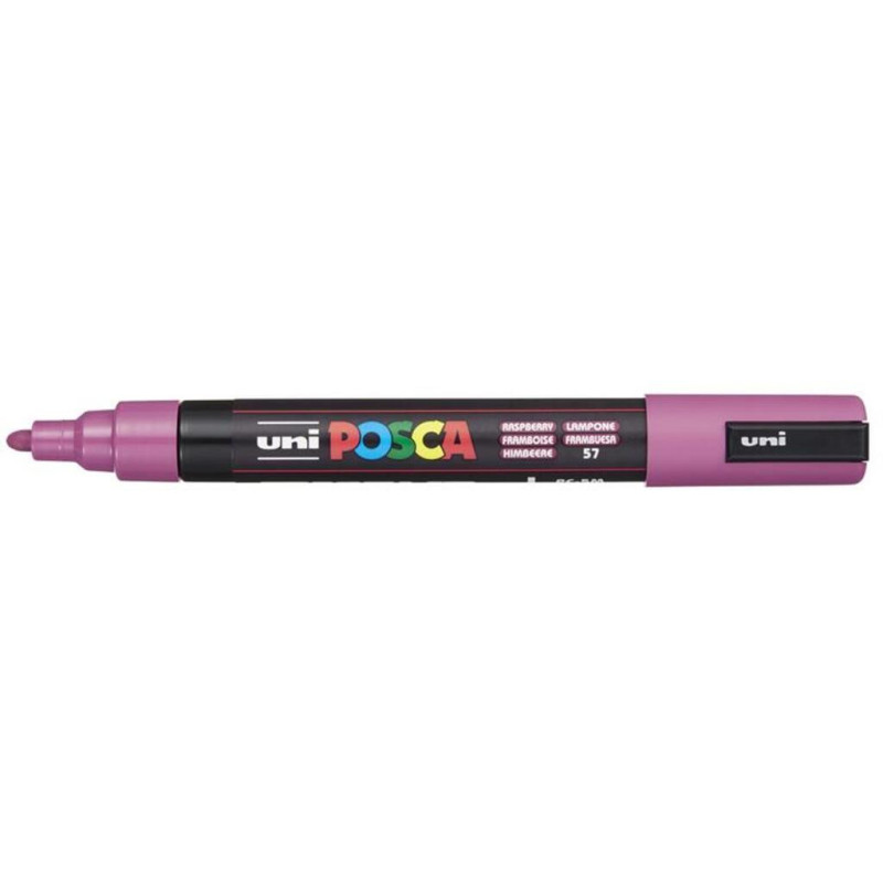 MARCADOR UNI-BALL POSCA PC-5M PUNTA REDONDA 1,8-2,5MM FRAMBUESA -57- 262592000