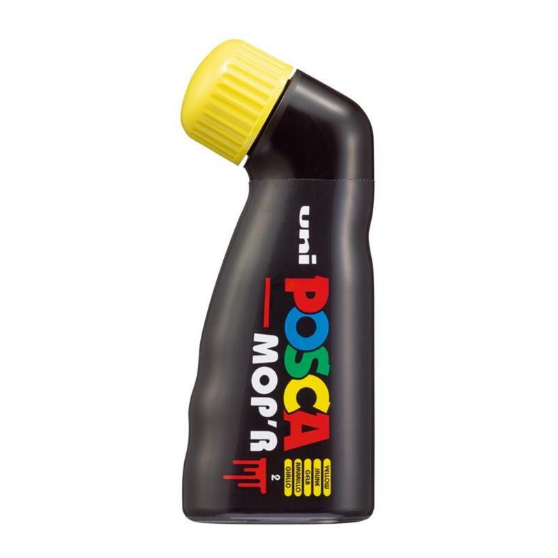 MARCADOR UNI-BALL POSCA PCM-22 PUNTA ESPONJA AMARILLO -2- 284190000