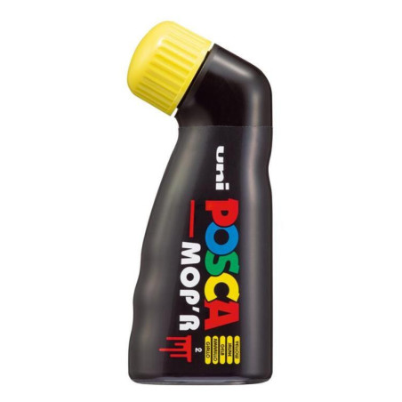 MARCADOR UNI-BALL POSCA PCM-22 PUNTA ESPONJA AMARILLO -2- 284190000
