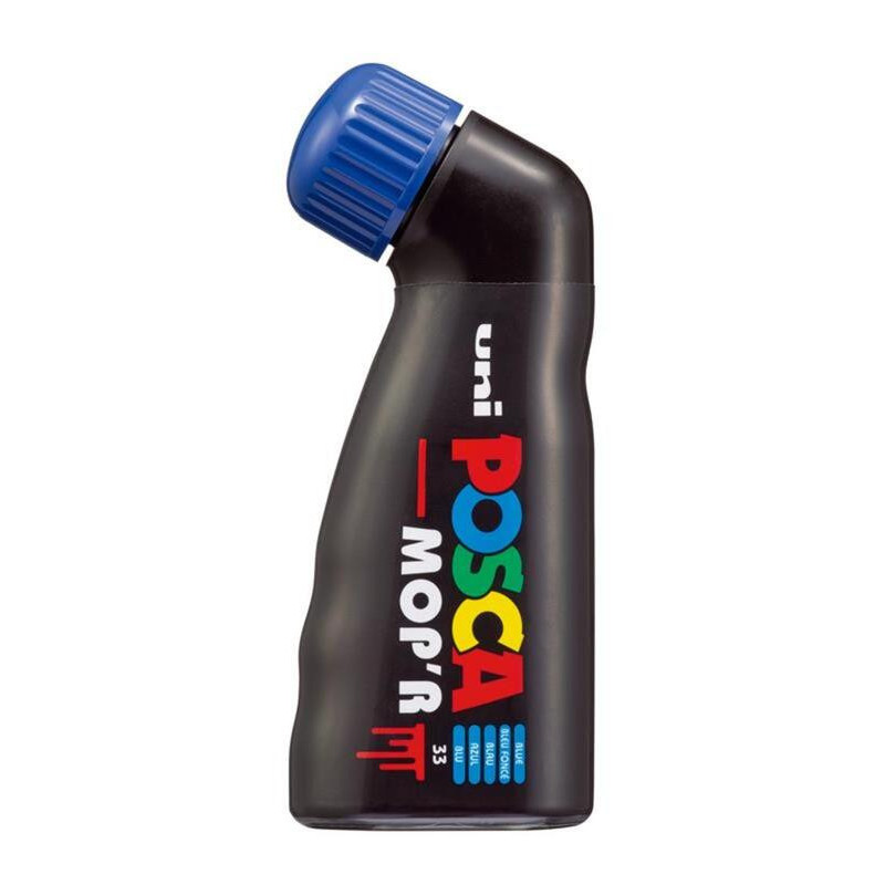 MARCADOR UNI-BALL POSCA PCM-22 PUNTA ESPONJA AZUL -33- 284257000
