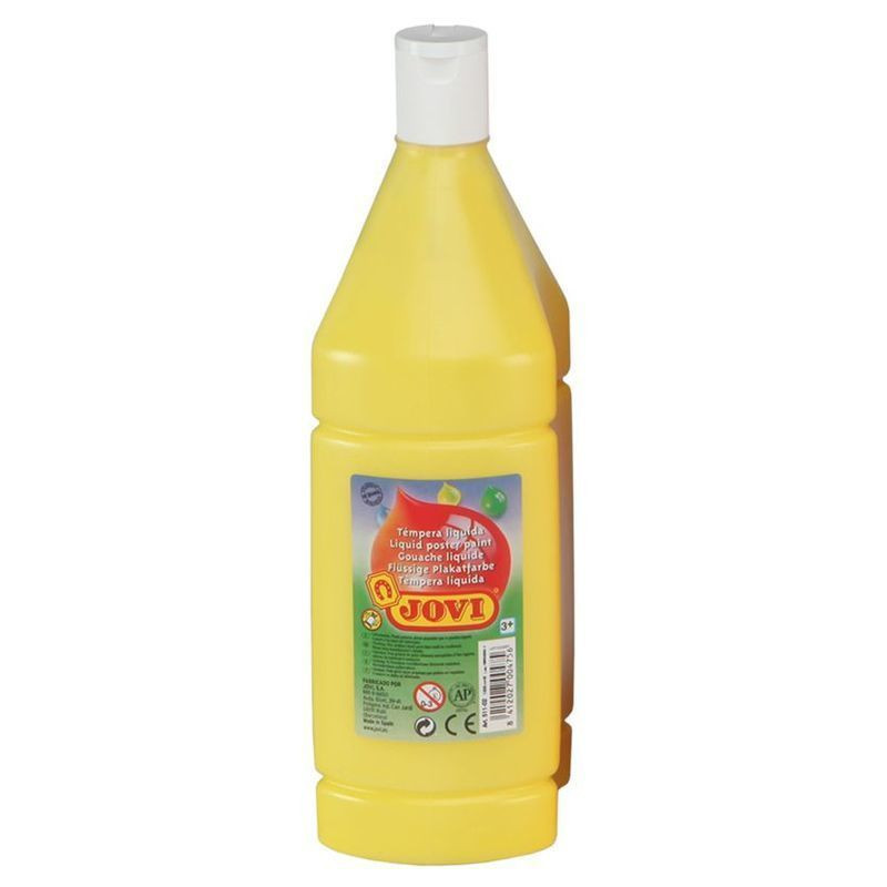 TEMPERA JOVI LIQUIDA 1000ML AMARILLO CLARO