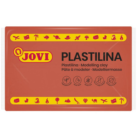 PLASTILINA CJ.15u. 350G MARRON JOVI 7209