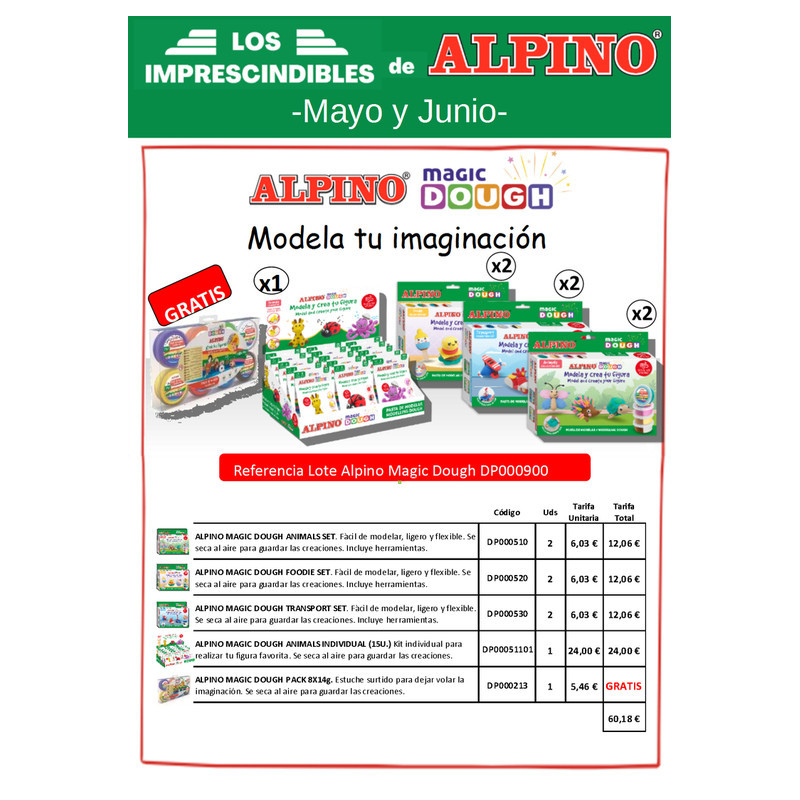 LOTE ALPINO EXPERIENCE IMPRESCINDIBLES 14 PZAS AR000950