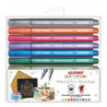 ROTULADOR ALPINO COLOR EXPERIENCE METALLIC MARKER C/10U COLORES SURTIDOS AR001086