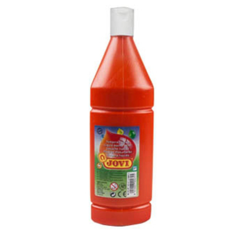 TEMPERA JOVI LIQUIDA 1000ML ROJA