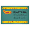 PLASTILINA CJ.15u. 350G VERDE OSCURO JOVI 7211