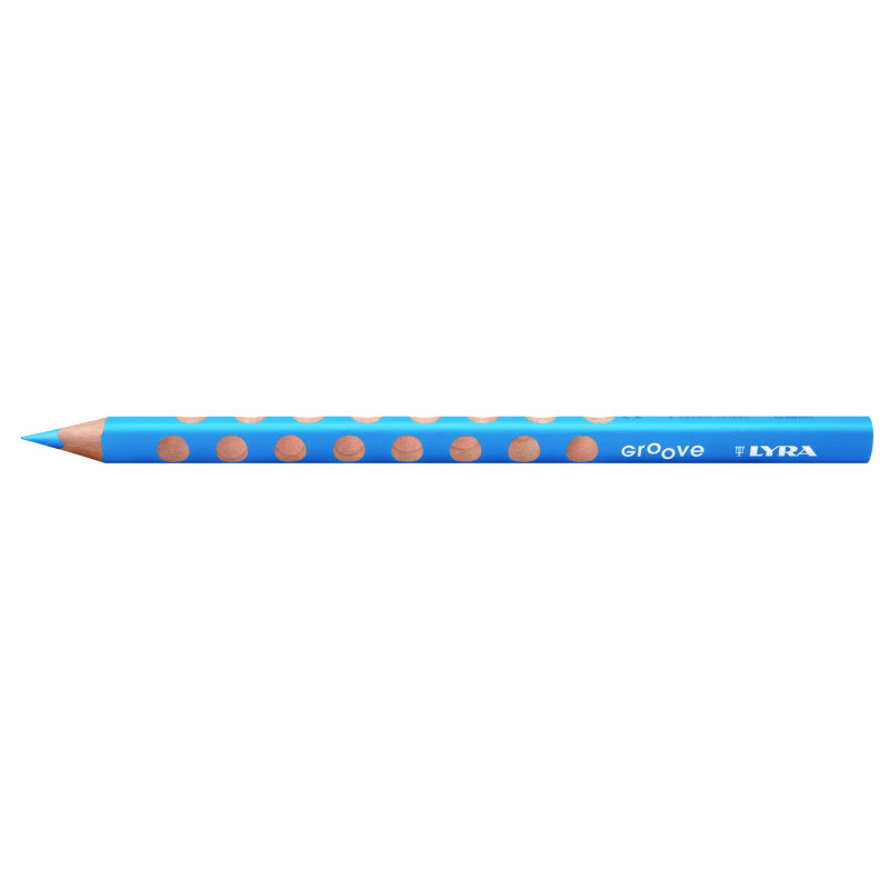 LAPICEROS COLOR LYRA GROOVE AZUL CELESTE CJ.12UDS