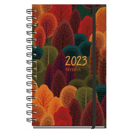 AGENDA MYRGA23 2023 S/V LIEBANA COLORS OTOÑO 7,5*13,5 3807OT