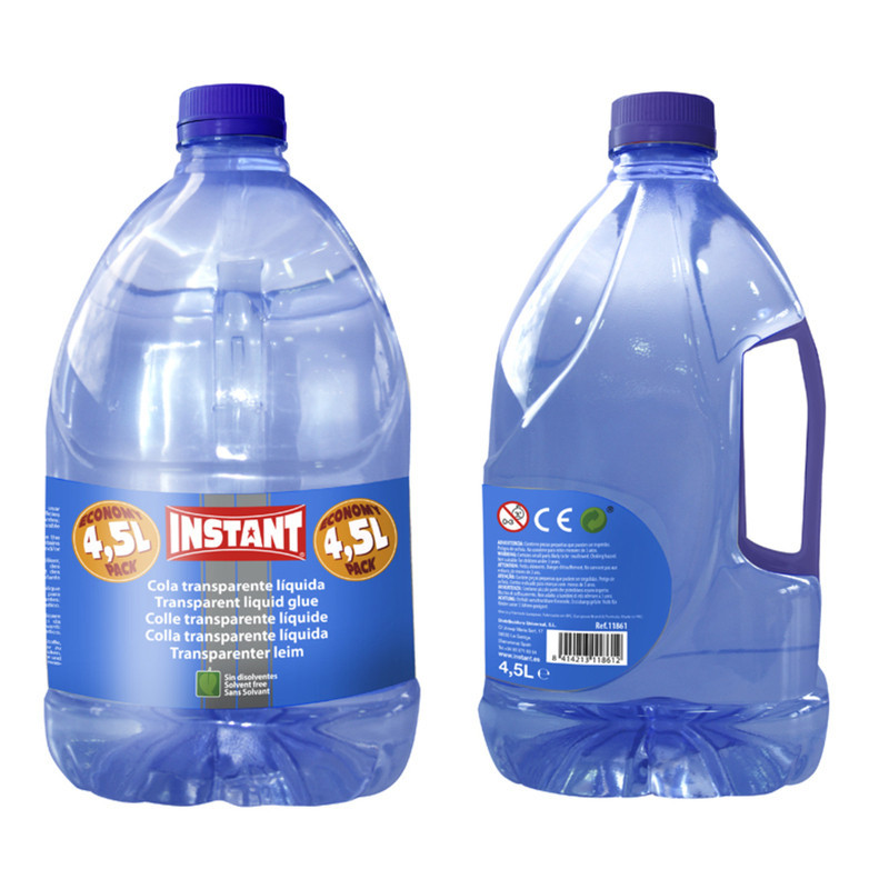 PEGAMENTO INSTANT SUPERTRANSPARENTE LIQUIDA SUPERCLEAR GARRAFA 4,5L 11851