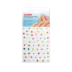 SET ADHESIVOS PARA UÑAS NAILS STICKERS ALPINO DL000640 BLISTER