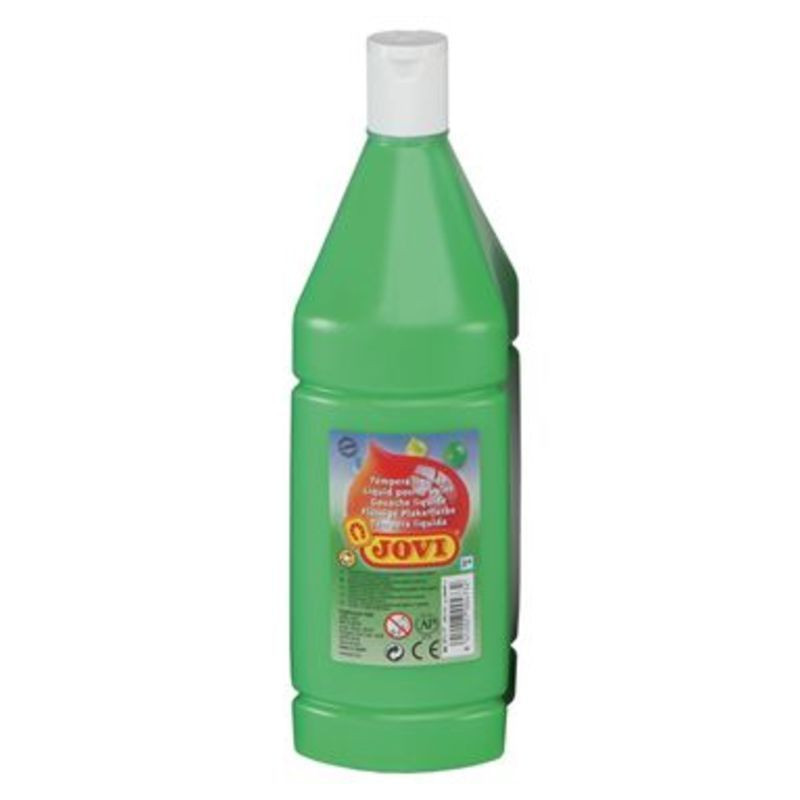 TEMPERA JOVI LIQUIDA 1000ML VERDE MEDIO