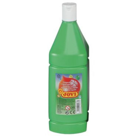 TEMPERA JOVI LIQUIDA 1000ML VERDE MEDIO