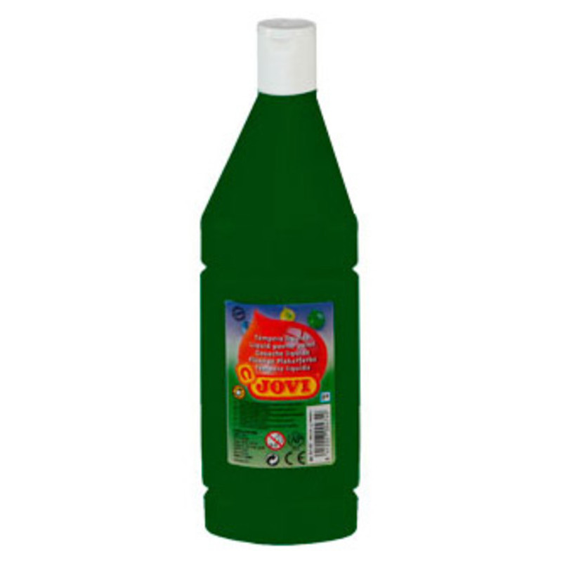 TEMPERA JOVI LIQUIDA 1000ML VERDE OSCURO