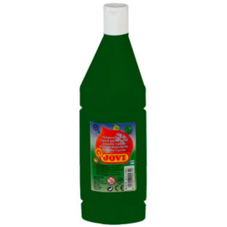 TEMPERA JOVI LIQUIDA 1000ML VERDE OSCURO